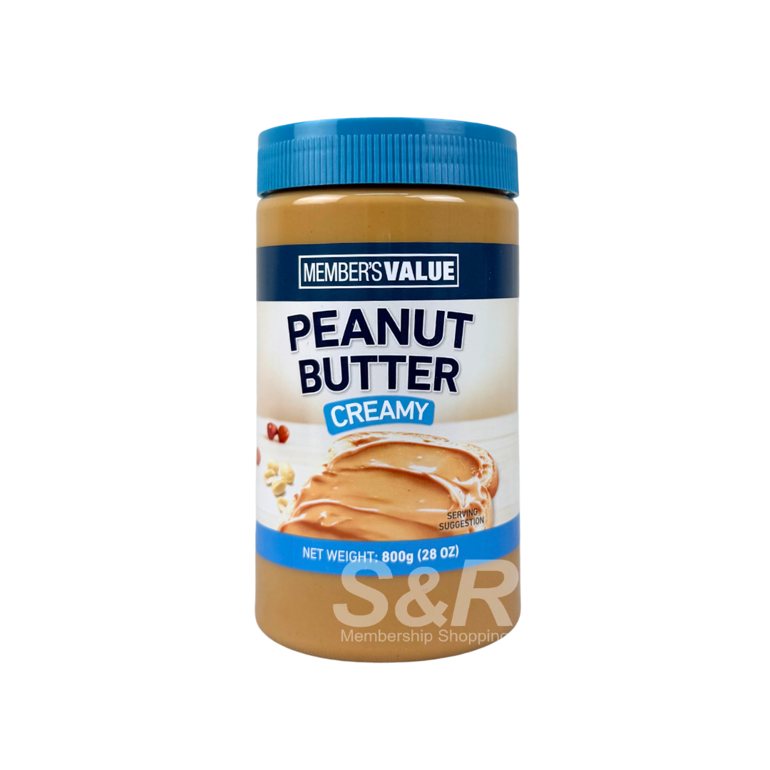 Member's Value Creamy Peanut Butter 800g Member's Value Creamy Peanut Butter 800g